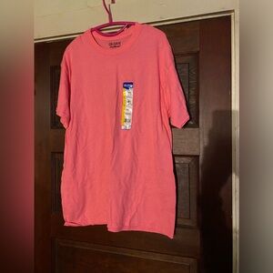 Large and Small men’s pink NWT shirts